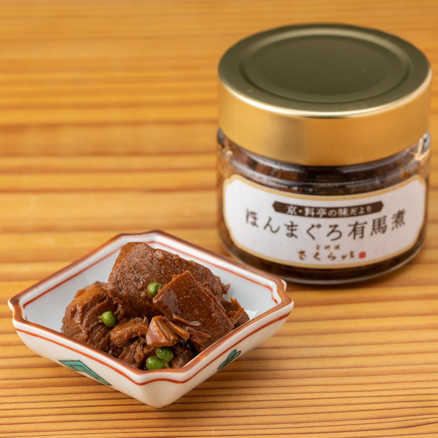 อาหารเกียวโต ซากุราอิ ปลาทูน่าต้มสไตล์อาริมะ (Hon Maguro Arima Ni)